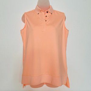 TAIL SLEEVELESS SPORTS POLO SHIRT